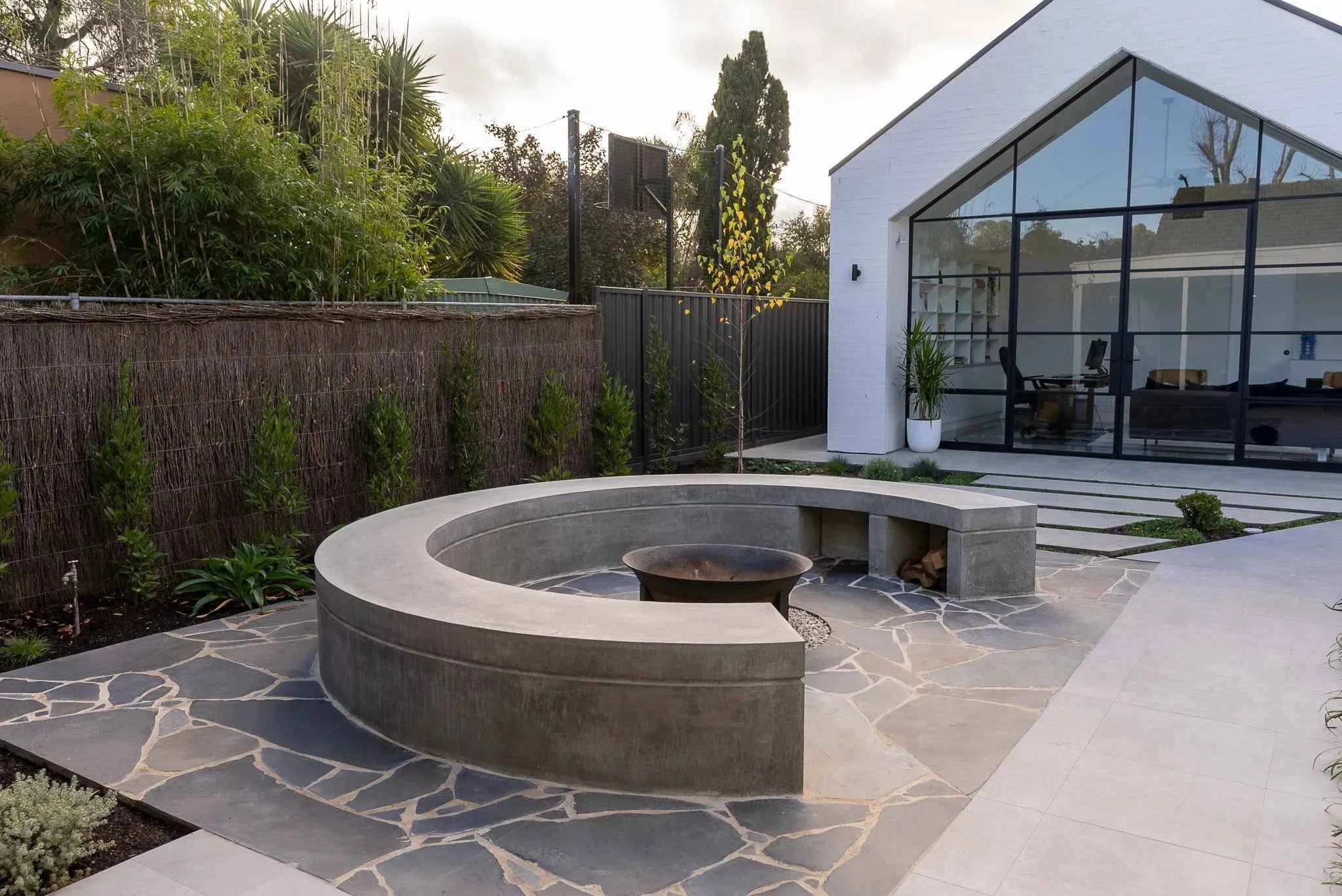 Architectural Stairs, Seats, Firepits, Bars